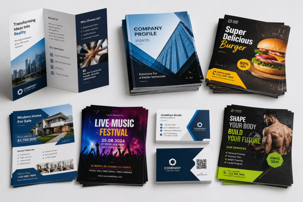Flyers and Pamphlets