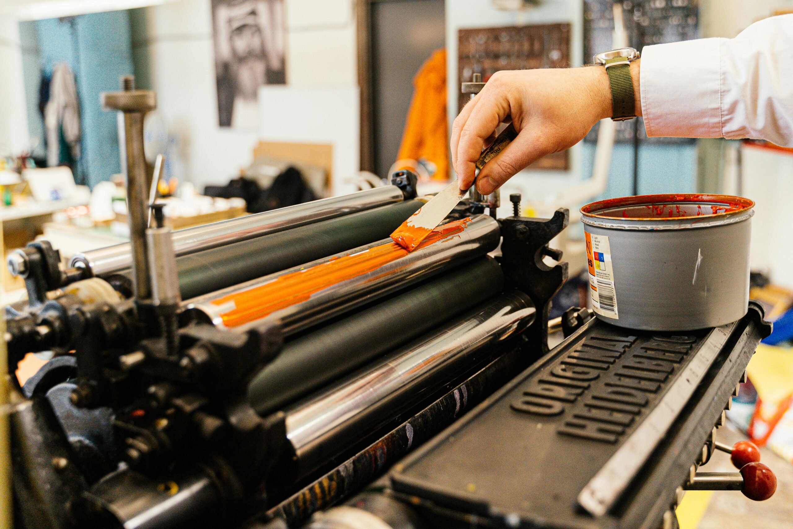 Mini Offset Printing Machine