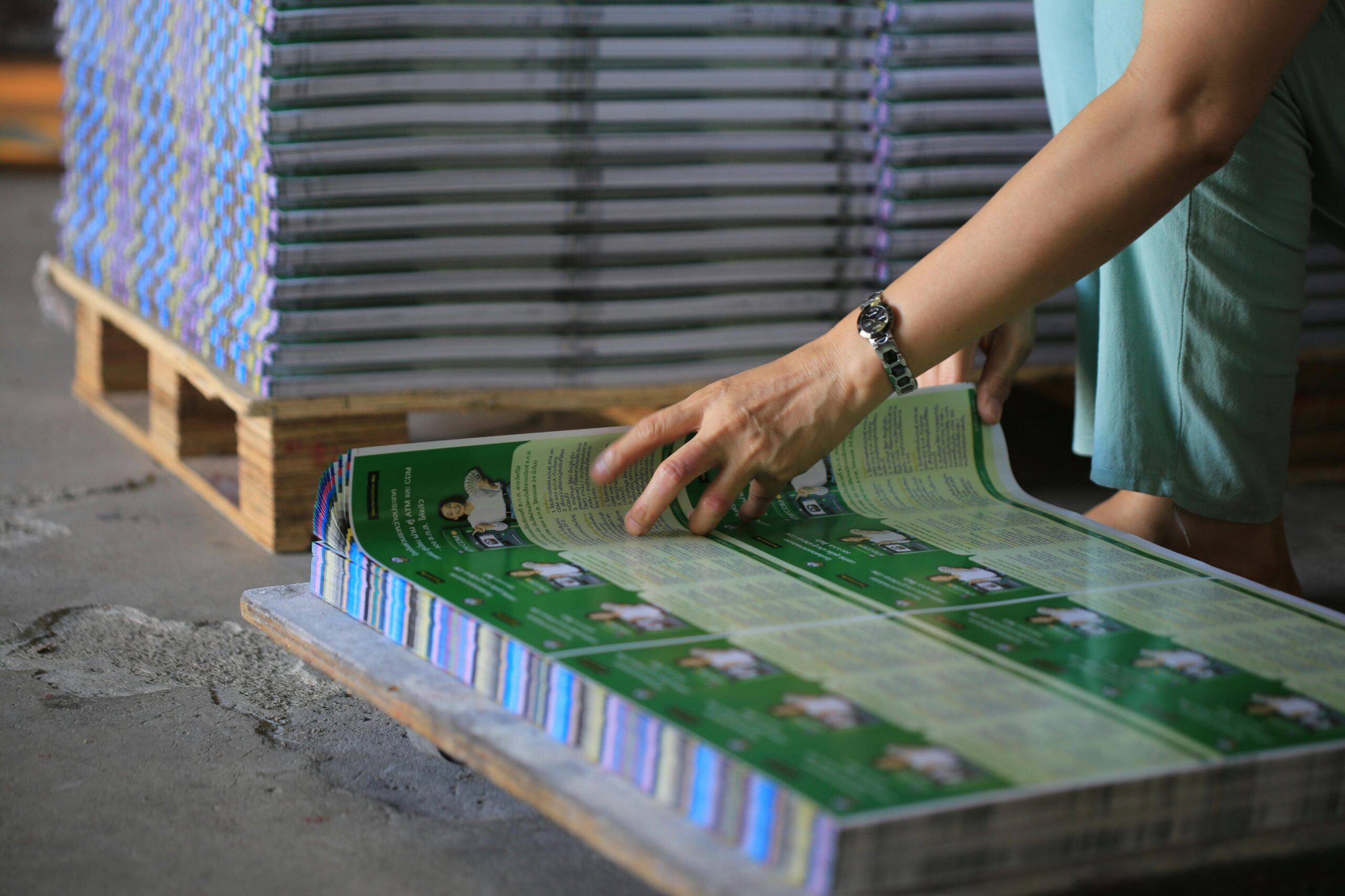 Work Done Printed works from the printing press